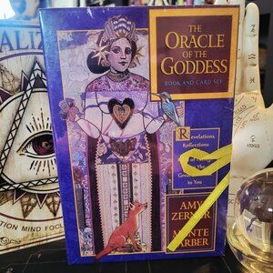 NEW! The Oracle Of The Goddess Book And Card Set By Amy Zerner & Monte Farber